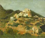 Greek or Flora-Karavia by Thalia Flora-Karavia, Oil on Canvas, offered Aug 2020