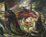 British by Augustus Lunn, Oil on Board, offered Aug 2020