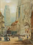 British by Alfred Montague, Watercolour, sold Aug 2020