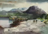 Irish by Anne Tallentire, Watercolour, sold Aug 2020