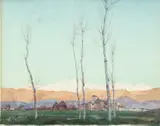 British by Albert Moulton Foweraker, Watercolour, sold Aug 2020