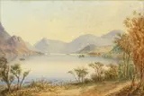 Ullswater Looking Up Cumberland by W. T. Longmire, 1895, Watercolour, sold Aug 2020