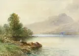 On Buttermere by Edith A. Stock, Watercolour, sold Aug 2020