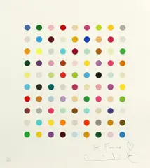 British by Damien Hirst, print (other), sold Aug 2020