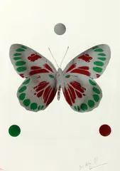 British by Damien Hirst, print (other), sold Aug 2020