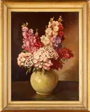 Flowers in a vase by Norman Keene, sold Sep 2012