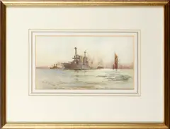 A fighting unit by William Minshall Birchall, sold Sep 2012