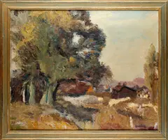 Landscape by Ronald Ossory Dunlop Nea, sold Sep 2012