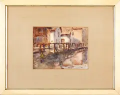 On the ramparts by Fred Mayor, sold Aug 2012