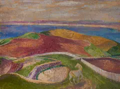 Landscape by Rudolf Helmut Sauter, sold Aug 2012