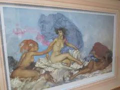 Rococco Aphrodite by William Russell Flint, sold Aug 2012