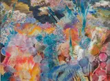 Valley by Mary King, watercolour, sold Aug 2012