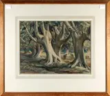 Cutting Bracken by Ernest Alfred Sallis Benney, sold Aug 2012
