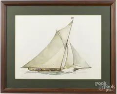 Untitled by James Mitchell III, mixed media, sold Jan 2017