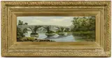 Untitled by Douglas Farmer, oil on board, sold Jan 2017