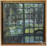 Untitled by Jessica Stammen, oil on masonite, sold Jan 2017