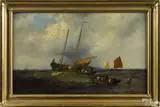 seascape by Franklin Dullin Briscoe, oil on board, offered Jan 2017