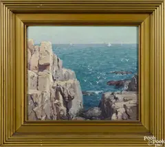Untitled by George Sotter, oil on board, sold Jan 2017