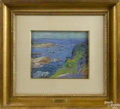 Untitled by Frederick Wagner, pastel, sold Jan 2017
