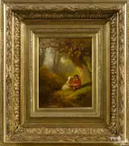 Untitled by William Hart, oil on panel, offered Jan 2017