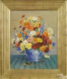still life by Edith Lucile Howard, oil on board, offered Jan 2017