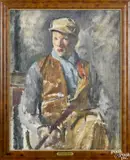 study for The Young Hunter by Eugene Speicher, oil on canvas, offered Jan 2017