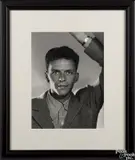 of Frank Sinatra by Philippe Halsman, 1944, gelatin silver print, offered Jan 2017