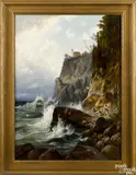 Untitled by Carl Philipp Weber, oil on canvas, sold Jan 2017