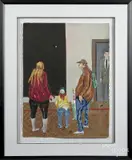 Untitled by Donald Stanley Wilf, gouache, offered Dec 2016