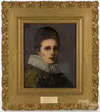 portrait by James Harvey Young, oil on canvas, offered Dec 2016