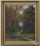 landscape by Victor Shearer, oil on canvas, offered Dec 2016