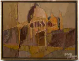 Untitled by Randall Morgan, oil on board, offered Dec 2016