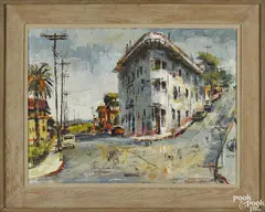 Untitled by Ben Abril, oil on canvas, offered Nov 2016