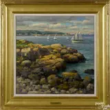 Untitled by Donald Allen Mosher, oil on canvas, offered Nov 2016