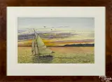 Untitled by Billy Haines, watercolor, offered Nov 2016