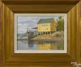 landscapes by William B Hoyt, oil on panel, offered Nov 2016