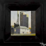 Untitled by Jon Redmond, 2002, oil on board, offered Nov 2016