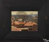 Untitled by Jon Redmond, oil on panel, offered Nov 2016