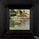 Untitled by Jon Redmond, 2003, oil on board, offered Nov 2016