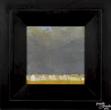 Untitled by Jon Redmond, oil on board, offered Nov 2016
