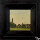 Untitled by Jon Redmond, oil on board, offered Nov 2016