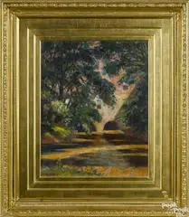 Untitled by Peter Hurd, oil on canvas, offered Nov 2016