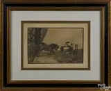 Untitled by Francisco Goya y Lucientes, etching, offered Nov 2016