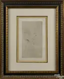 portrait of W. H. Sands by Henri de Toulouse-Lautrec, etching, offered Nov 2016