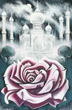 The Indian Rose by Lowell Nesbitt, 1986, oil on canvas, sold Oct 2022