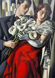(20th Century) by Albert Simon, oil on canvas, sold Oct 2022