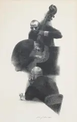 Soft and Low by Joseph Hirsch, lithograph, sold Oct 2022
