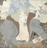 Femme à l'oiseau by George de Feure, Gouache signée en bas à droite, sold Jun 2007
