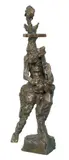 La danseuse by Théo Tobiasse, Bronze à patine brune nuancée signé sur la terrasse et numéroté, sold May 2007
