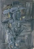 Sans titre by Roger Edgar Gillet, Gouache signée en bas à droite, sold May 2007